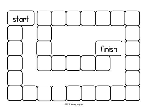 Game Board Template Free Printable