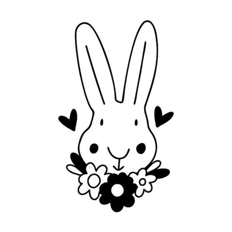 Conception De Fichier De Coupe Svg Mignon Lapin Lapin Pour Cricut Et