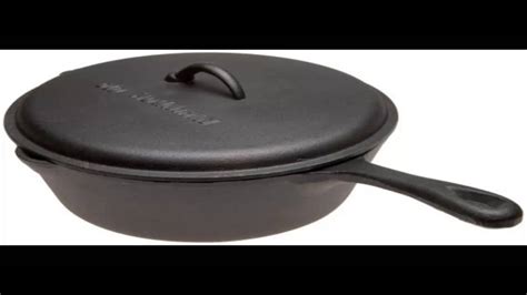 Old Mountain Pre Seasoned Quart Deep Fry Skillet With Assist