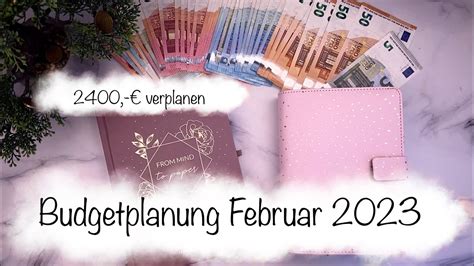 Budgetplanung Februar Kurzes Life Update Sparen Mit Der