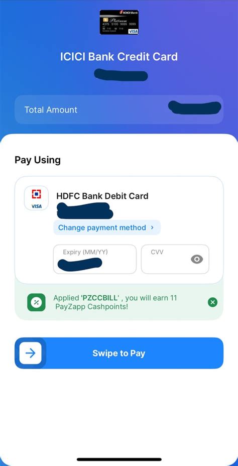 How To Use Hdfc Easyshop Platinum Debit Card To Pay Non Hdfc Credit