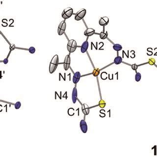 X Ray Crystal Structures Of Dinuclear Copper Ii Bis Thiosemicarbazone