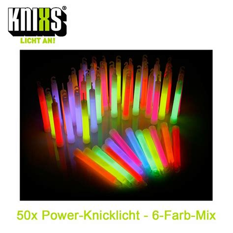 Er Pack Power Knicklichter Knicklicht Cm Inkl Spezialhaken