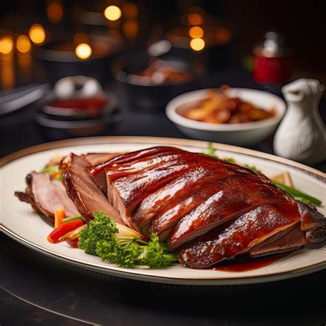 Premium AI Image A Peking Duck Culinary Experience