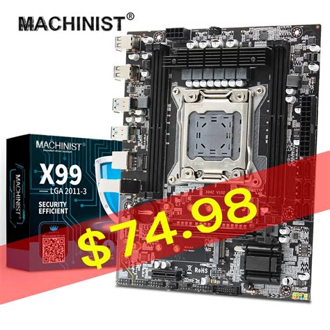 MACHINIST X99 Desktop Motherboard LGA 2011 3 LGA2011 3 With Dual M 2