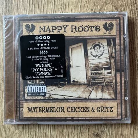 Nappy Roots Watermelon Chicken Gritz CD 2002 Brand New And