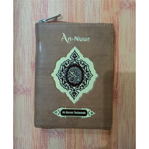 Jual Al Quran Dan Terjemah ANNUR A5 14 5cm X 21cm Shopee Indonesia