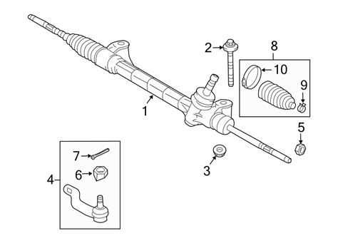 Toyota RAV4 Rack And Pinion Assembly 4551042240 Toyota Fort Worth TX