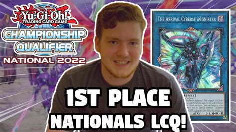 FIRST PLACE Ignister Deck Profile 1 CARD COMBO Nationals LCQ