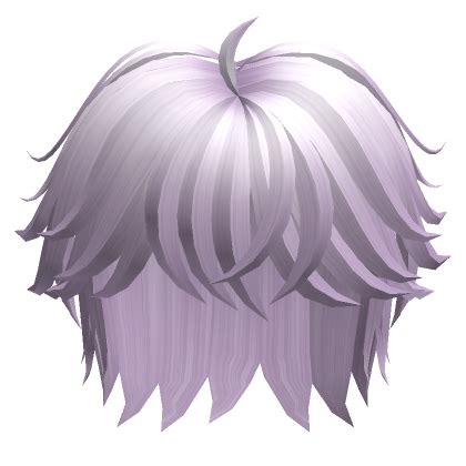 Messy Fluffy Anime Hair Purple Roblox Item Rolimon S