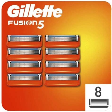 Hoja Gillette Fusion5 Para Rasoio Da Uomo 8 Ricariche