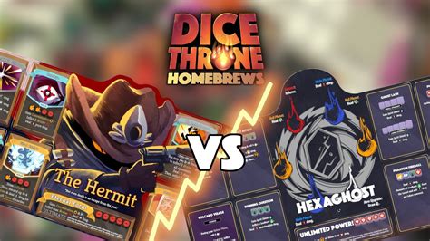 Dice Throne Homebrews The Hermit Slay The Spire Downfall Vs