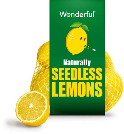 Wonderful Seedless Lemons