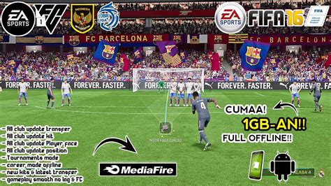 FIFA 16 MOD EA SPORTS FC 24 MOBILE ANDROID OFFLINE YouTube