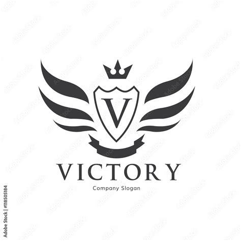 Victory Logo Set Hotel Logo Fashion Brand Logo Royal Logo Vip Logo