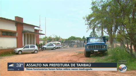 Assaltantes rendem funcionários da prefeitura de Tambaú e roubam