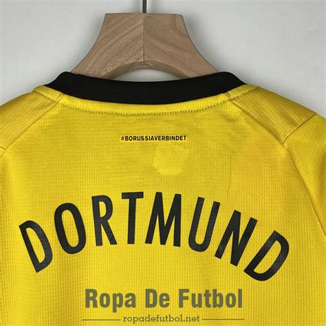 Camiseta Borussia Dortmund Ninos Primera Equipacion 2023 2024 17 20