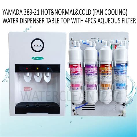Yamada Alkaline Water Dispenser Hot Normal Cold Model With Pcs Aqueous Alkaline