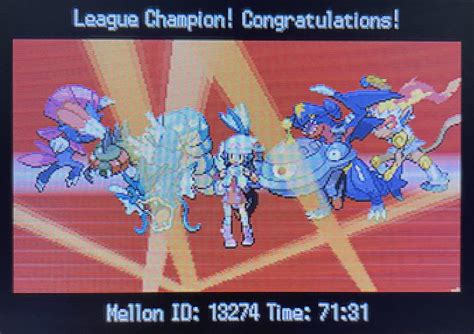 Pokémon Platinum Hardcore Nuzlocke is now complete r nuzlocke