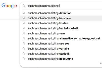 Suchmaschinenmarketing SEM Definition 100 einfach erklärt