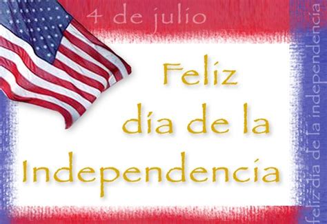 Feliz DIA De La Independencia USA