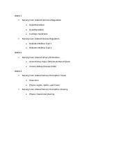 NR 325 EXAM 1 Docx WEEK 1 Nursing Care Altered Hormonal Regulation O