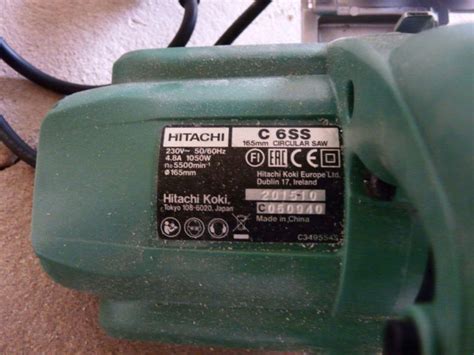 Дисковая пила Hitachi C6SS - ДамСовет