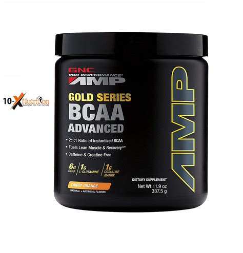 Gnc Pro Performance Amp Gold Series Bcaa Advanced 30 Serving