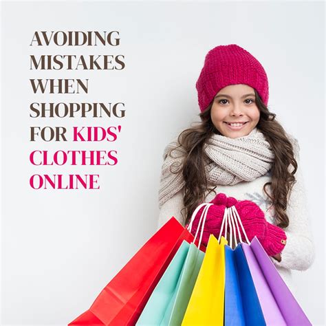 Avoiding Mistakes When Shopping For Kids Clothes Online Cute And