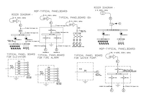 Meter Panel Board Design Cad Drawing Cadbull