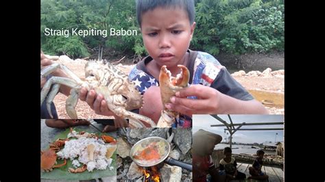 Jerat Kepiting Babon Hasilnya Langsung Di Masak Dan Makan Bersama