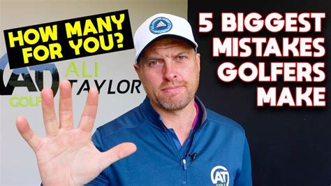 The 5 Biggest Mistakes Golfers Make In Their Golf Swing