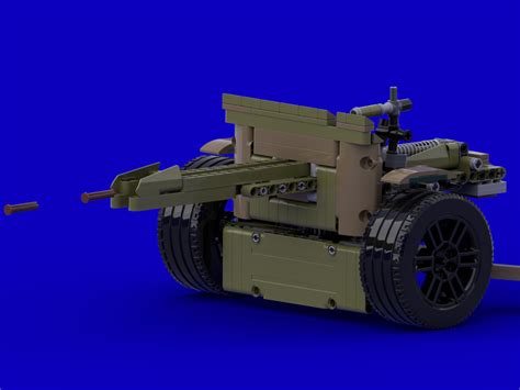 Lego Moc M3 Anti Tank Gun For Willys Jeep Moc 73674 By Technic Train