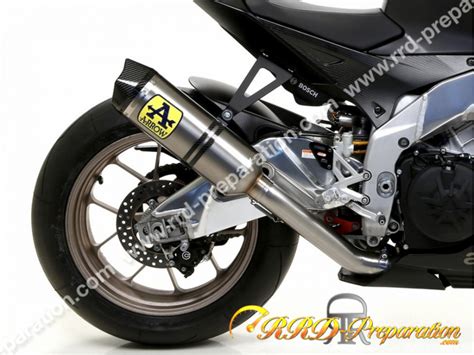 Arrow Race Tech Silencer For Aprilia Rsv Factory From