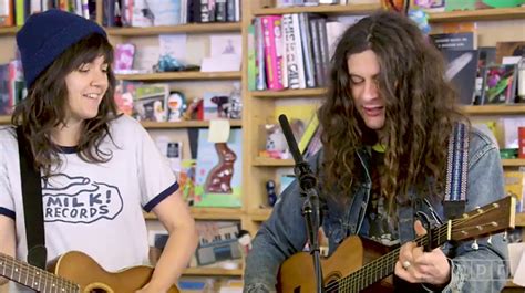 Watch Courtney Barnett And Kurt Vile Perform A Tiny Desk Concert For