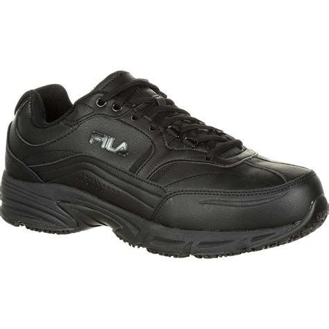 Fila Memory Workshift Steel Toe Slip Resistant Work Athletic Shoe