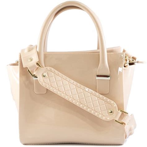 Bolsa Tote Love Bag Feminina De Ombro Petite Jolie PJ5171 Nude Sapato Show