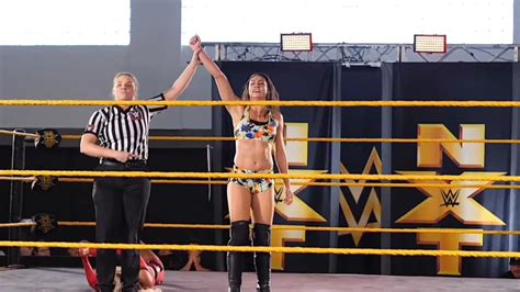 On Wwe Nxt Jessi Kamea Jessie Elaban Vs Tay Conti R Jessicaelaban