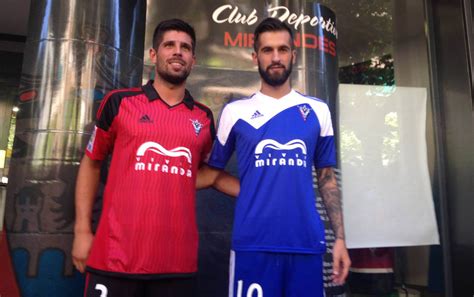 Cd Mirandes 15 16 Kits Released Footy Headlines