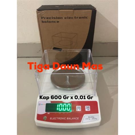 Jual Timbangan Emas 600 Gr Timbangan Analitik 600 Grx 0 01 Gr