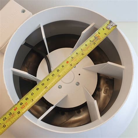 Prima Klima Pk200 l Centrifugal Hydroponics Inline Duct Fan UFO 950 M³