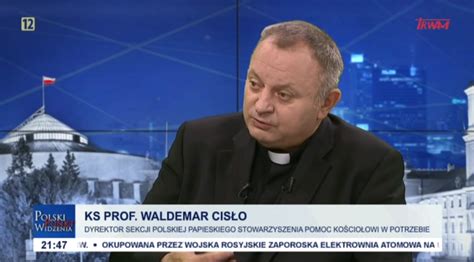 Polski Punkt Widzenia Ks Prof Waldemar Cis O