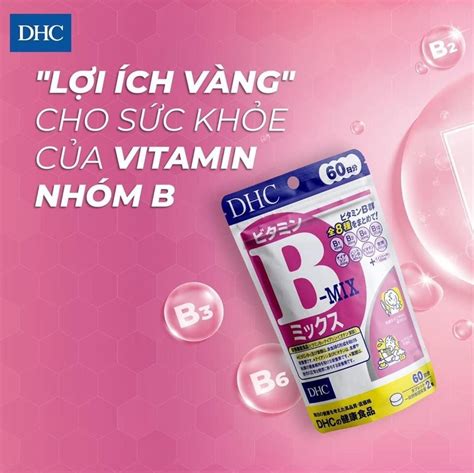 Viên Uống DHC Bổ Sung Vitamin B Mix Tổng HợpViên Uống DHC Bổ Sung