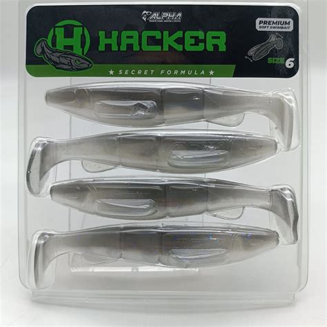 New Alpha Swimbait Blando Hacker Color Fanatic Pesca