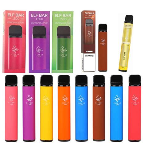 Elf Bar 1500 Disposable Vape Uk China Manufacturer