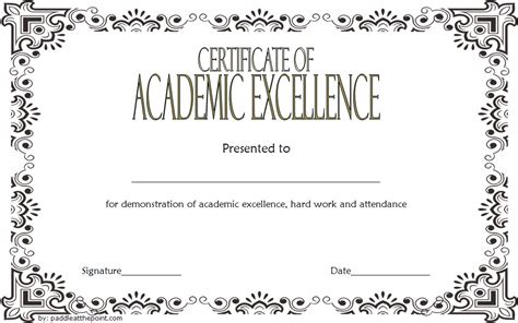 17 Academic Certificate Templates Free 2020 Ideas