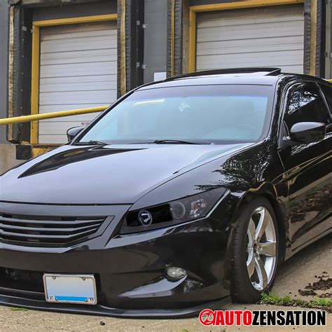 2008 2012 Honda Accord Sedan Factory Style Headlights Matte