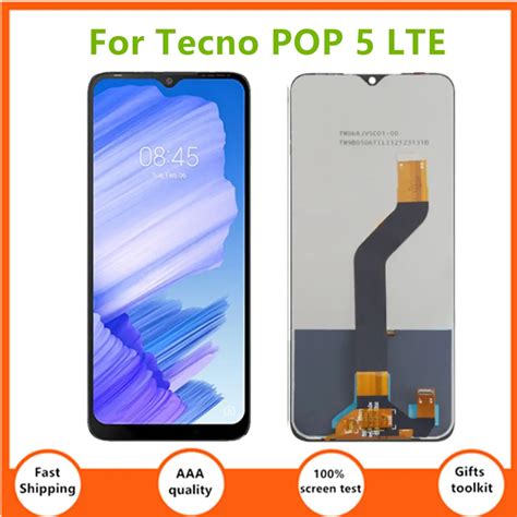 6 52 Inches LCD For Tecno POP 5 LTE BD4 Display Touch Screen Assembly