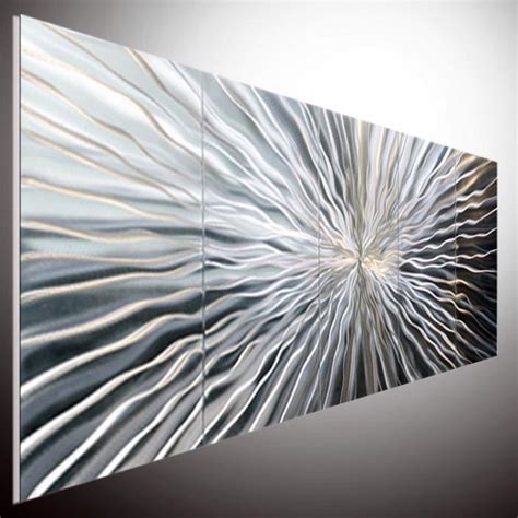 Original Large Abstract Metal Wall Art Indoor Outdoor Decor Metal ...