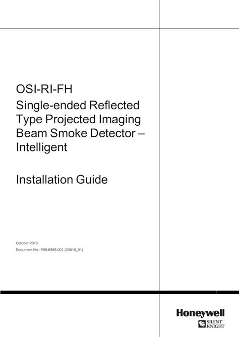 PDF OSI RI FH Single Ended Reflected Type Projected Imaging OSI RI